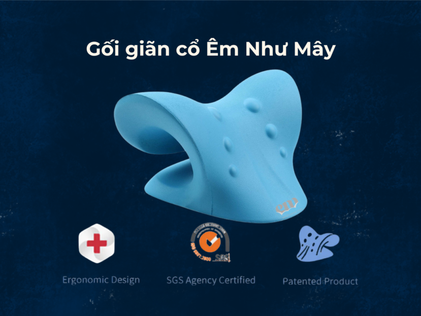 Gối giãn cổ Êm Như Mây